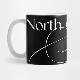 North Carolina State word design Mug